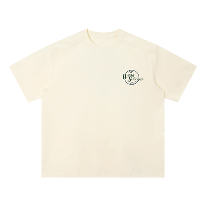 golf responsibly tee w/ upf 40 protection - ivory