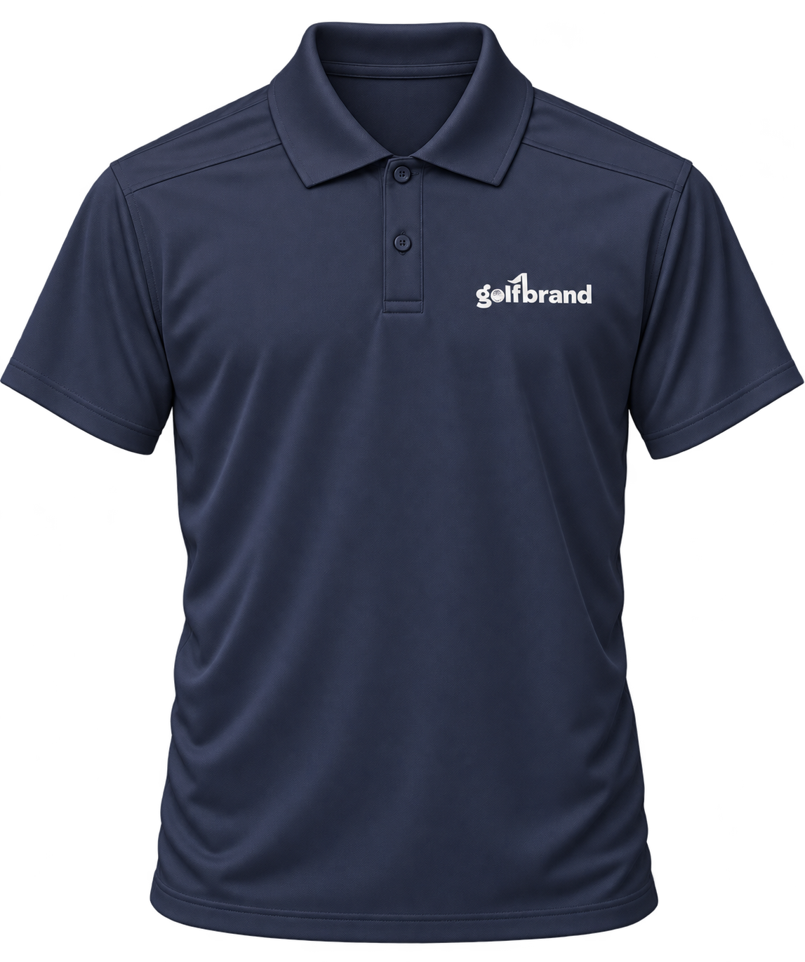 upf - wear sunscreen polo - navy