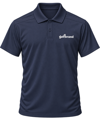 upf - wear sunscreen polo - navy