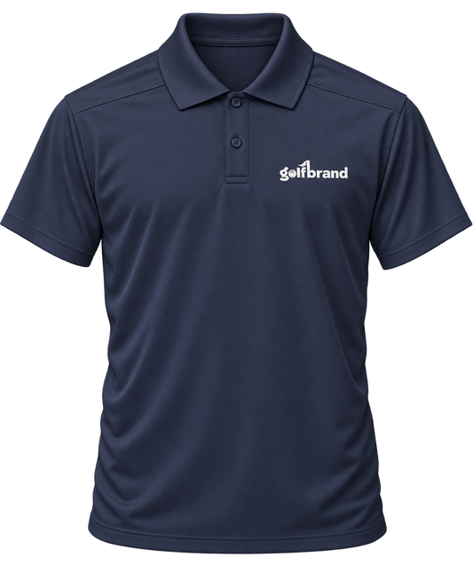 upf - wear sunscreen polo - navy