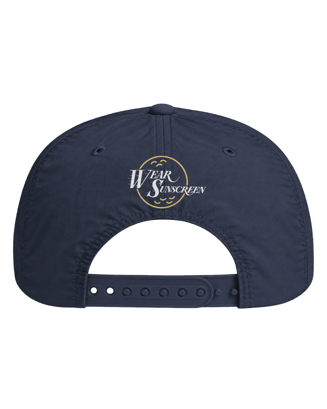 upf - wear sunscreen cap - navy