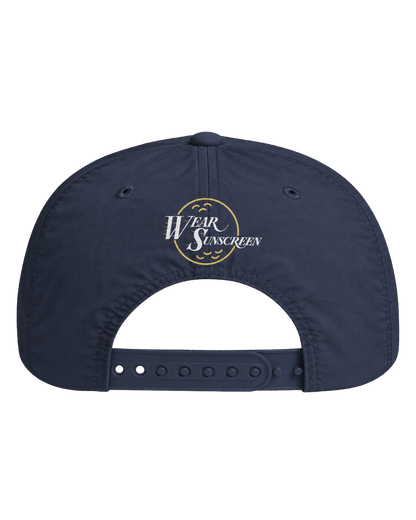 upf - wear sunscreen cap - navy