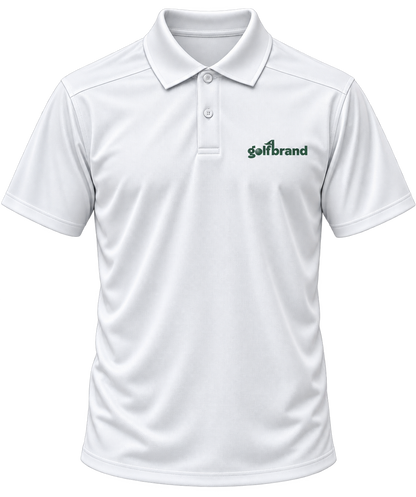 upf - wear sunscreen polo - white