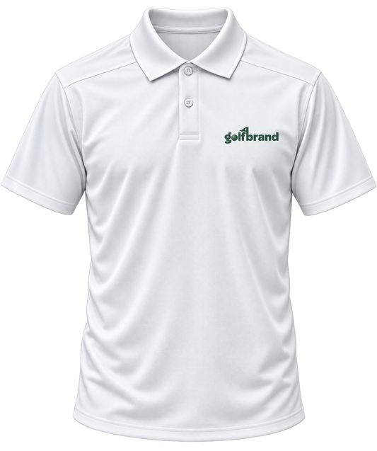 upf - wear sunscreen polo - white